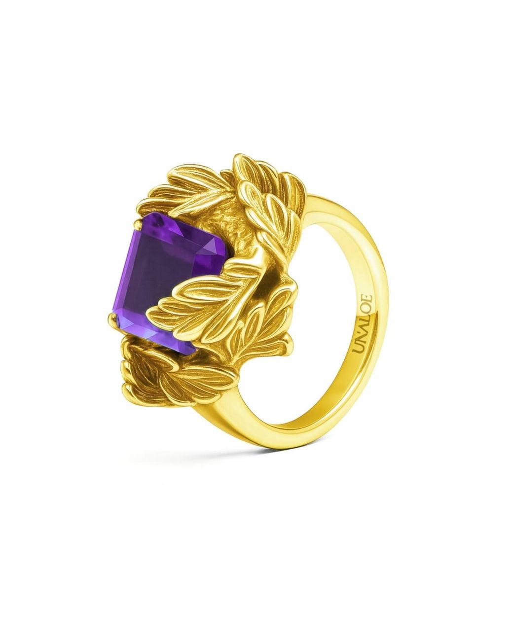 Unaloe Metallic Ring