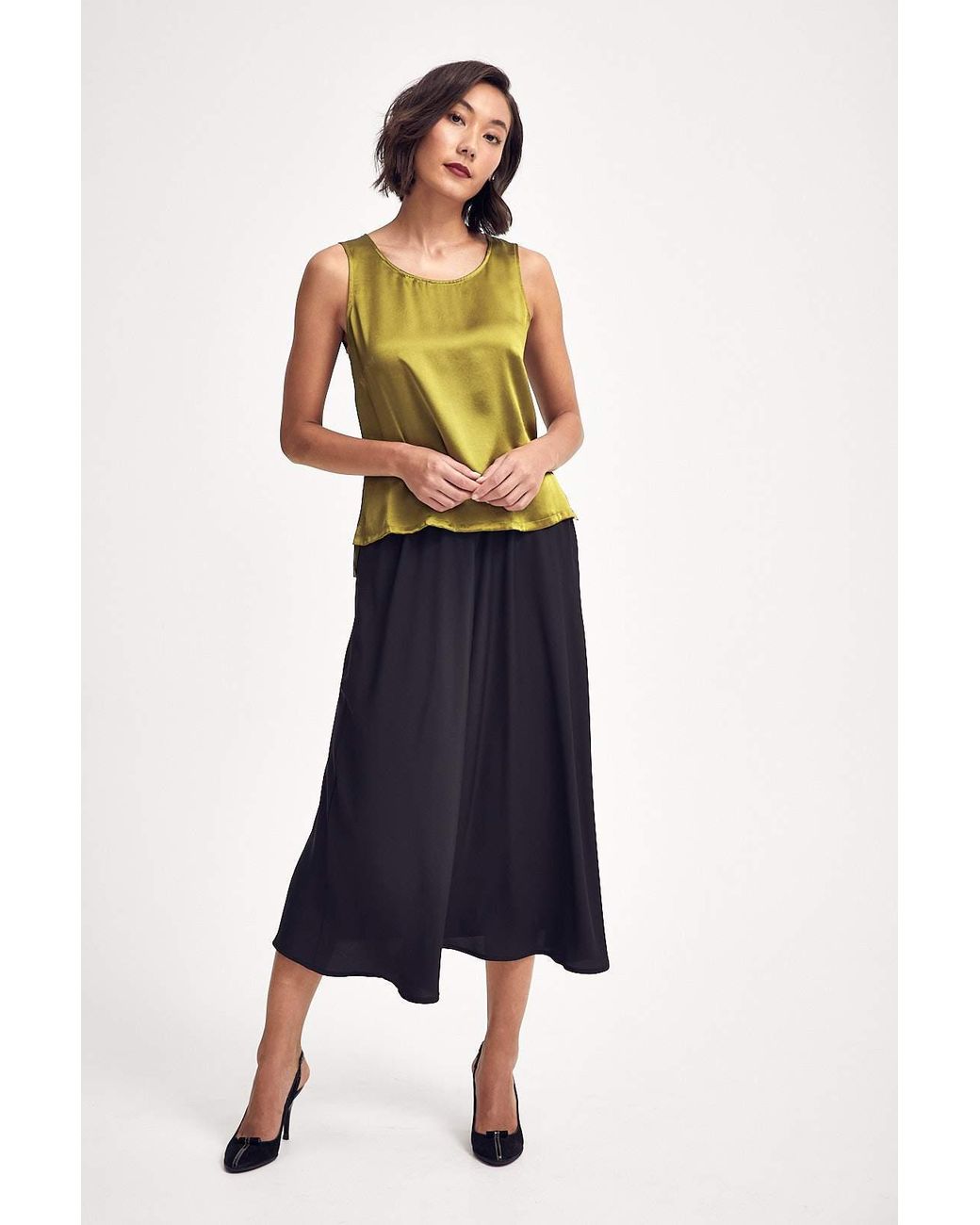 Lindsay Nicholas New York Black Duchess Skirt