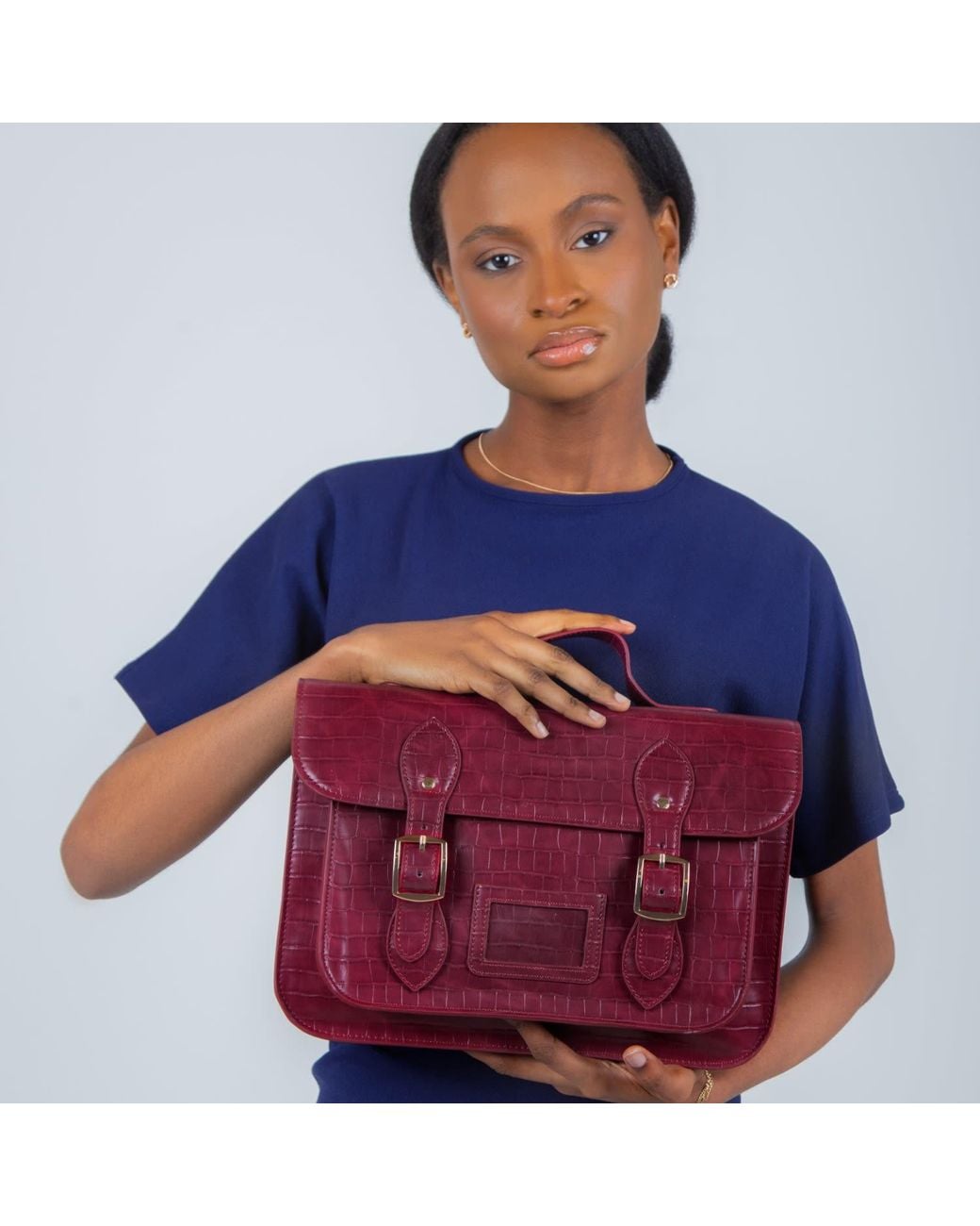 Jpo Purple Atherton Standard Satchel