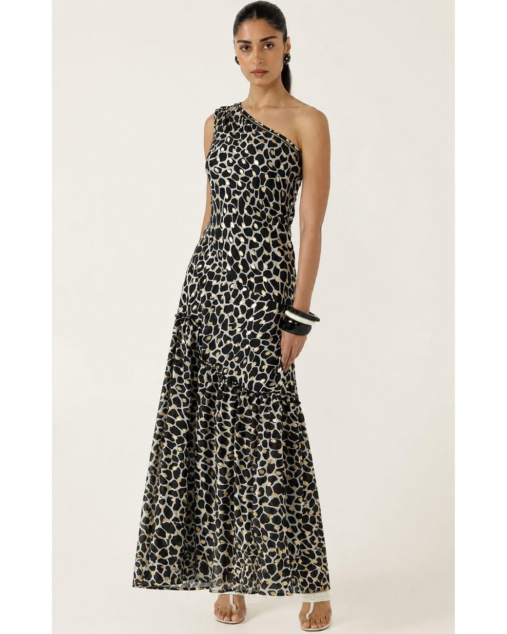 SACHA DRAKE Black Daria Maxi Dress