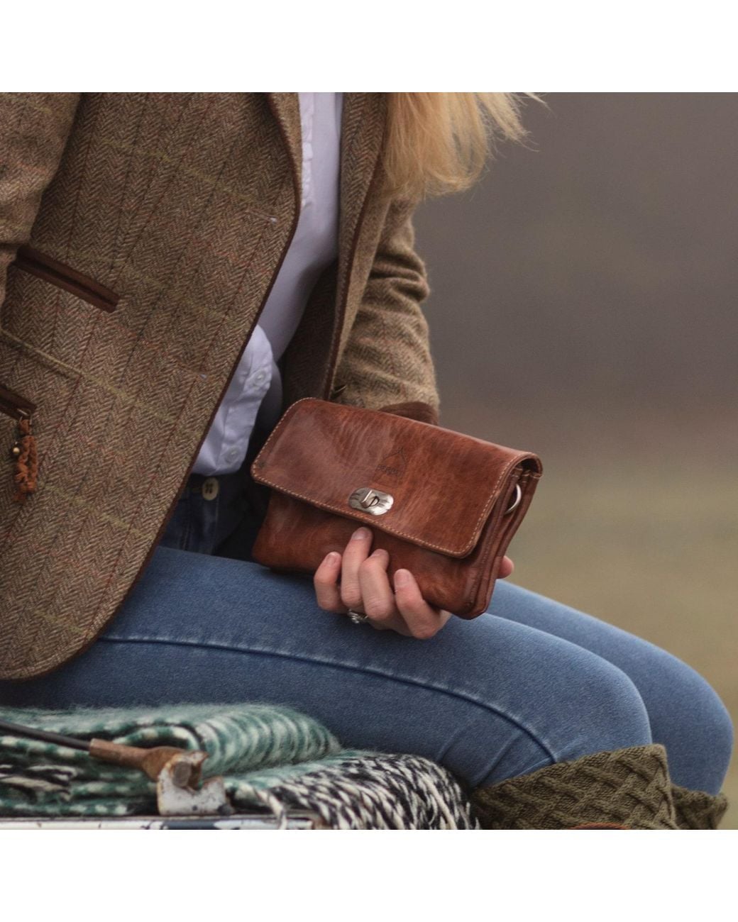 Berber Leather Brown Neutrals The Kenitra Soft Cross-Body Bag