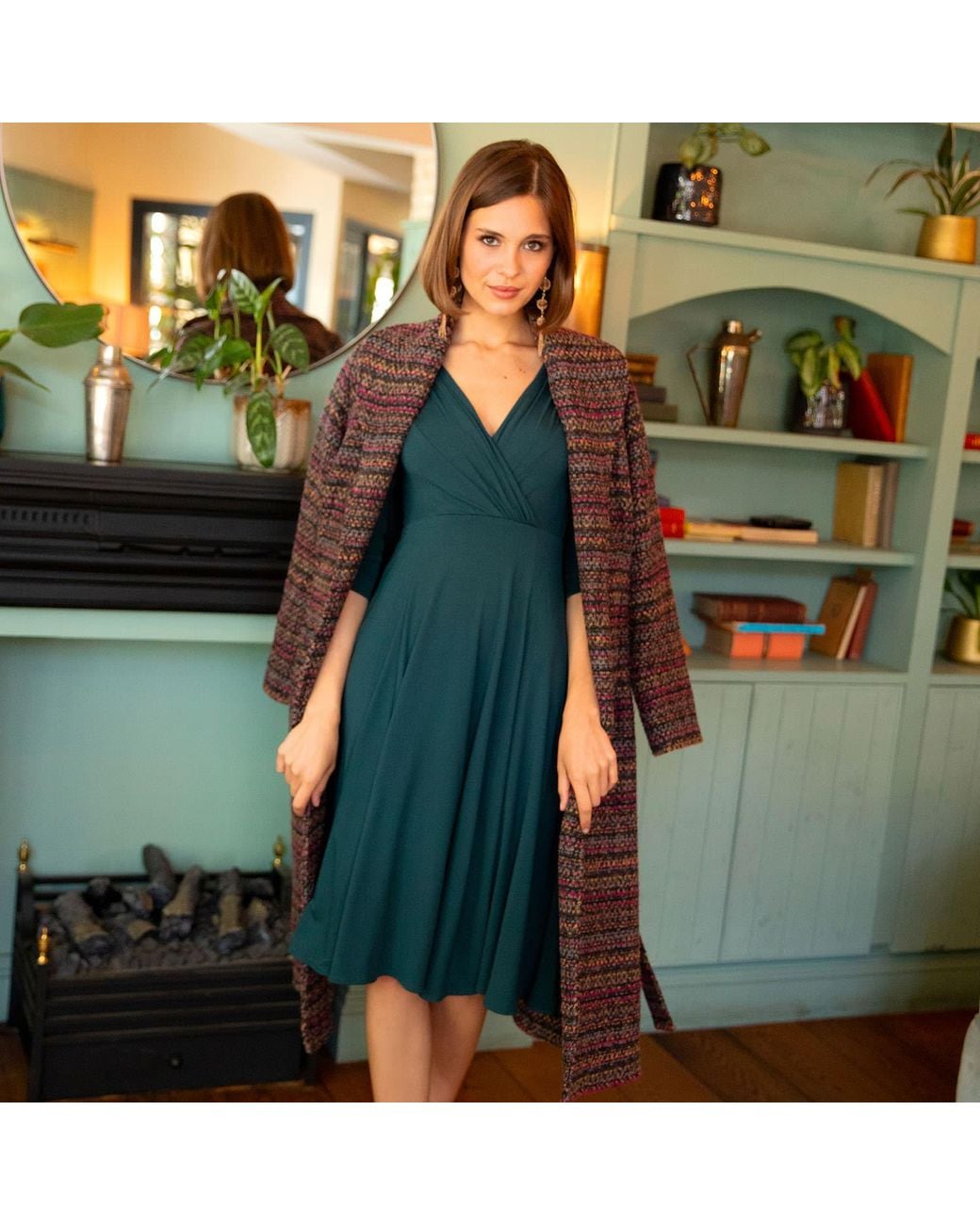 Alie Street London Brown Sabrina Coat