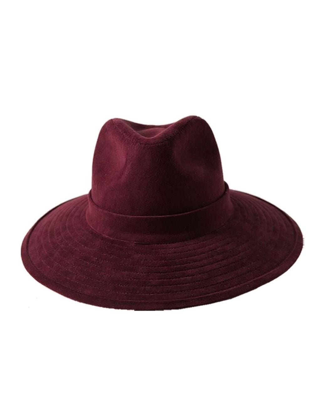 Nooki Design Red Stevie Fedora Hat