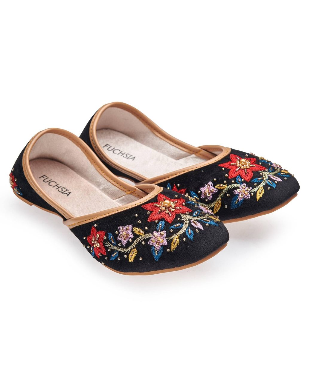 Fuchsia Shoes Brown Lotus