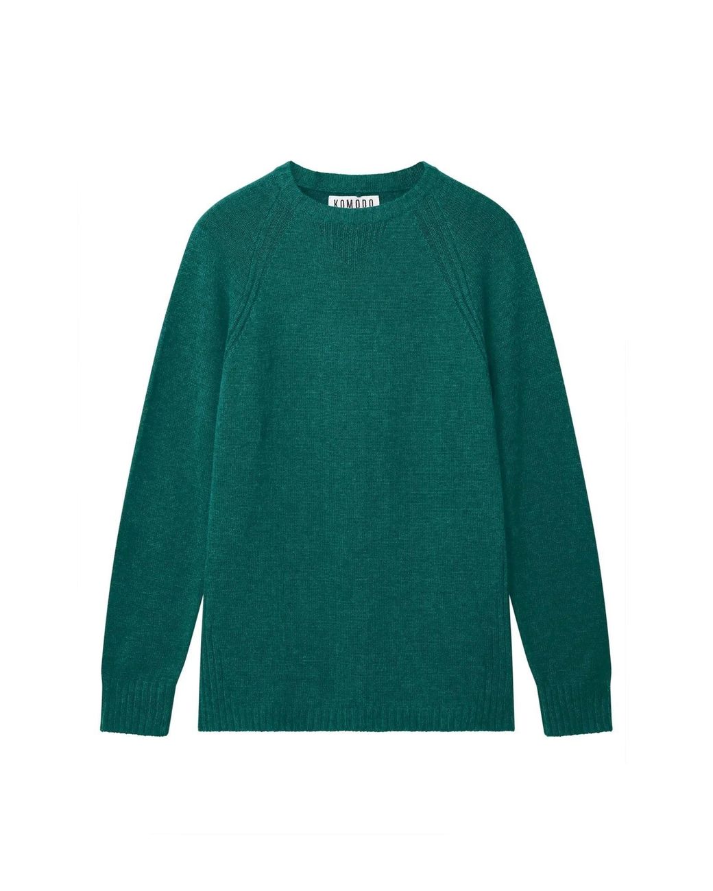 Komodo Green Christoff Merino Wool Jumper for men