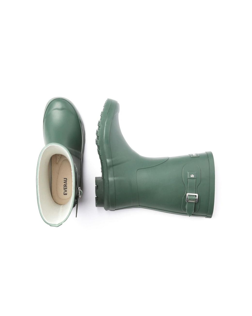 EverAu Australia Green Penguin Mid-Calf Gumboots