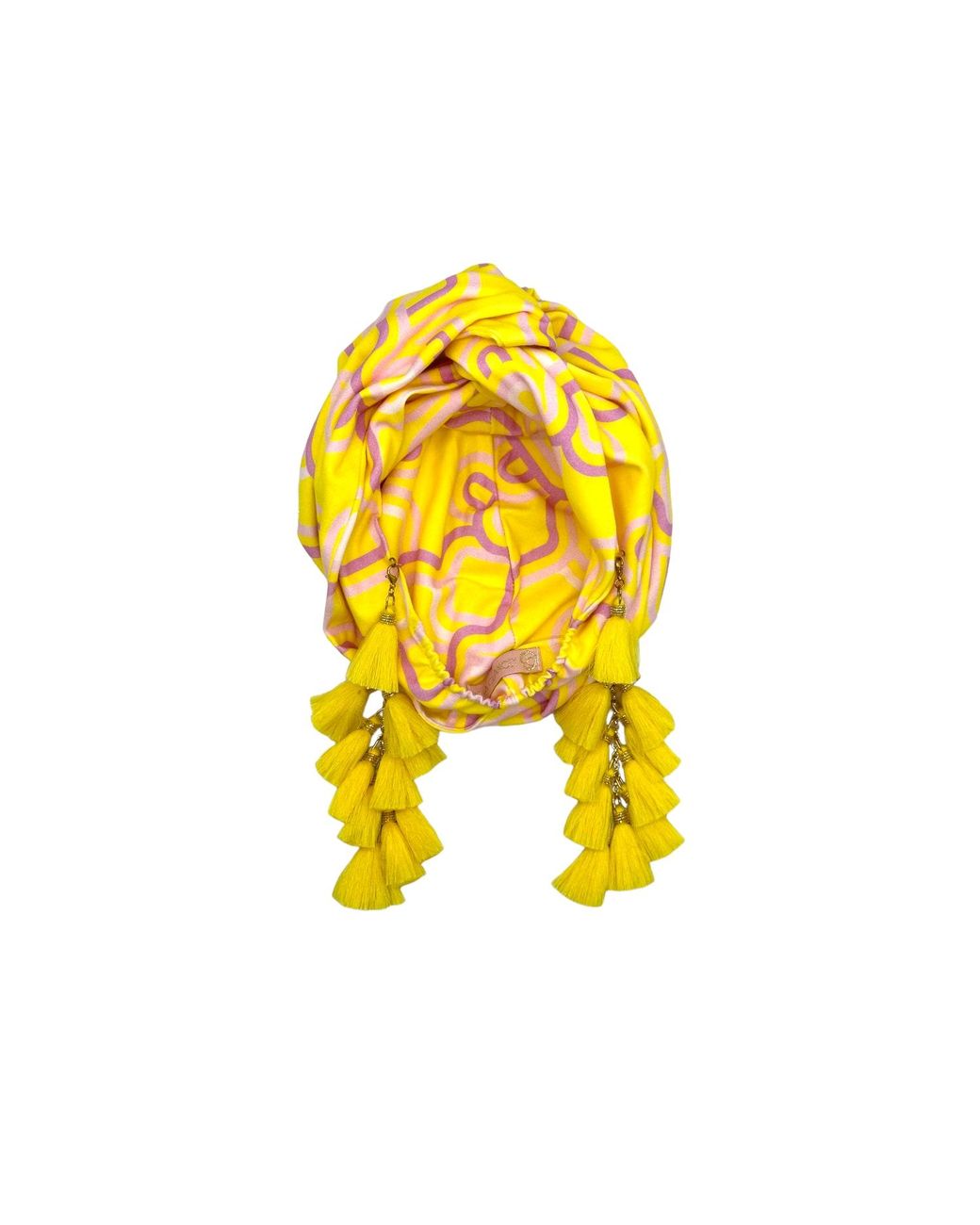 Julia Clancey Yellow Lydie Limon Sunshine Chacha Turban