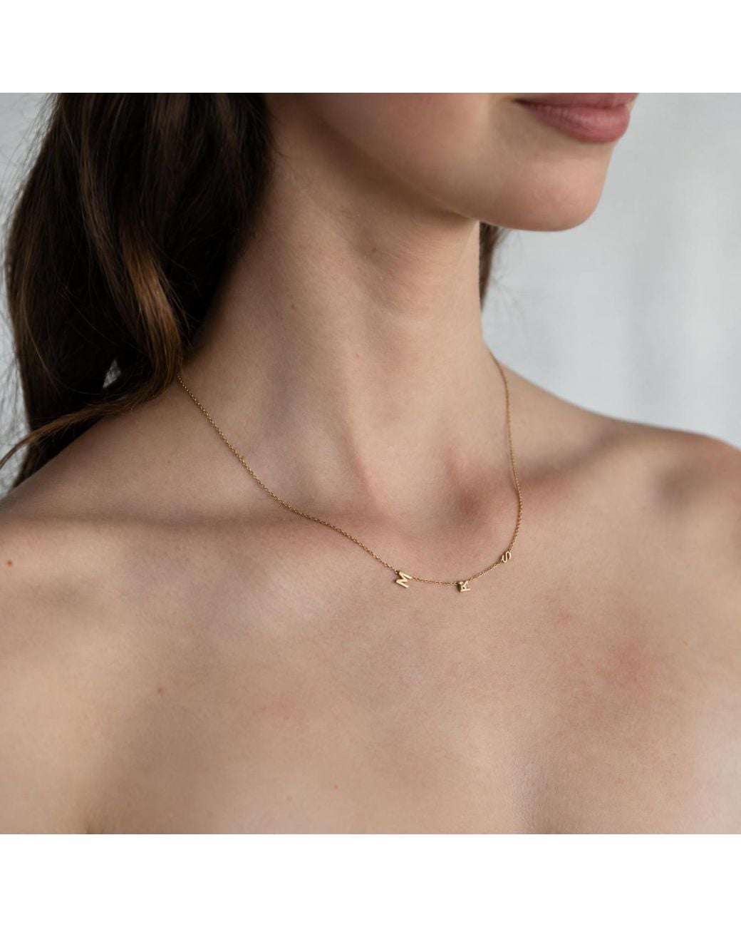 Heather Hawkins Jewelry Metallic Mrs Spaced Out Fine Jewelry Fourteen Karat Necklace