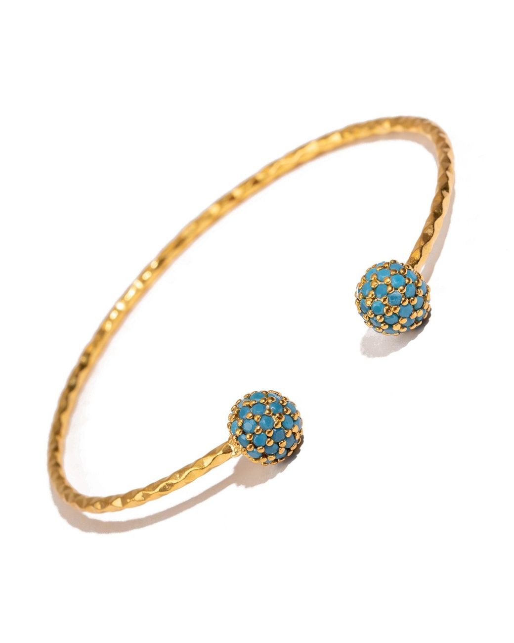 Ebru Jewelry Metallic Grace Adjustable Cuff Bracelet