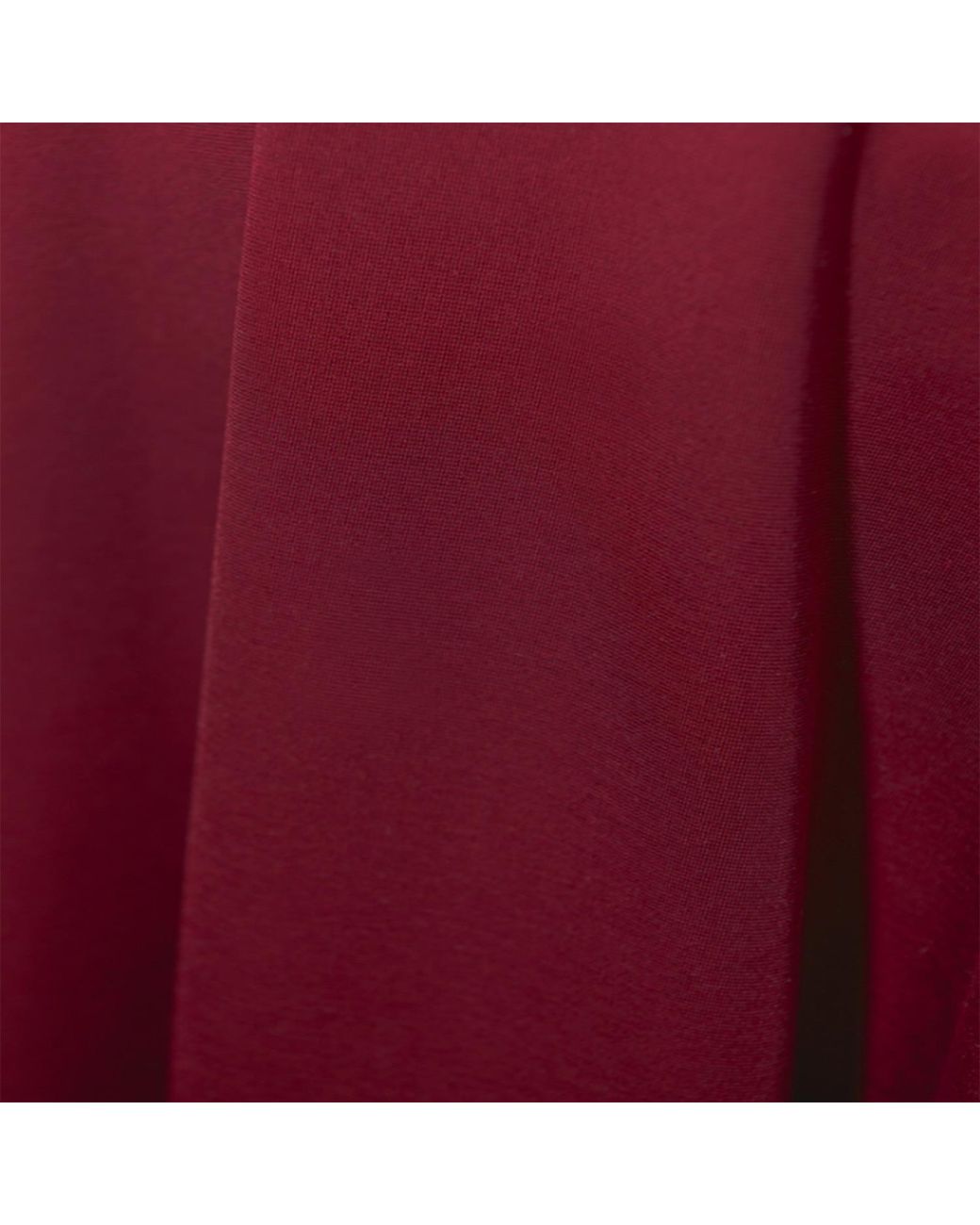 ALINA CERNĂTESCU Red Zahara Dark Mini Cocktail And Office Lyocell Draped Bodycon Dress