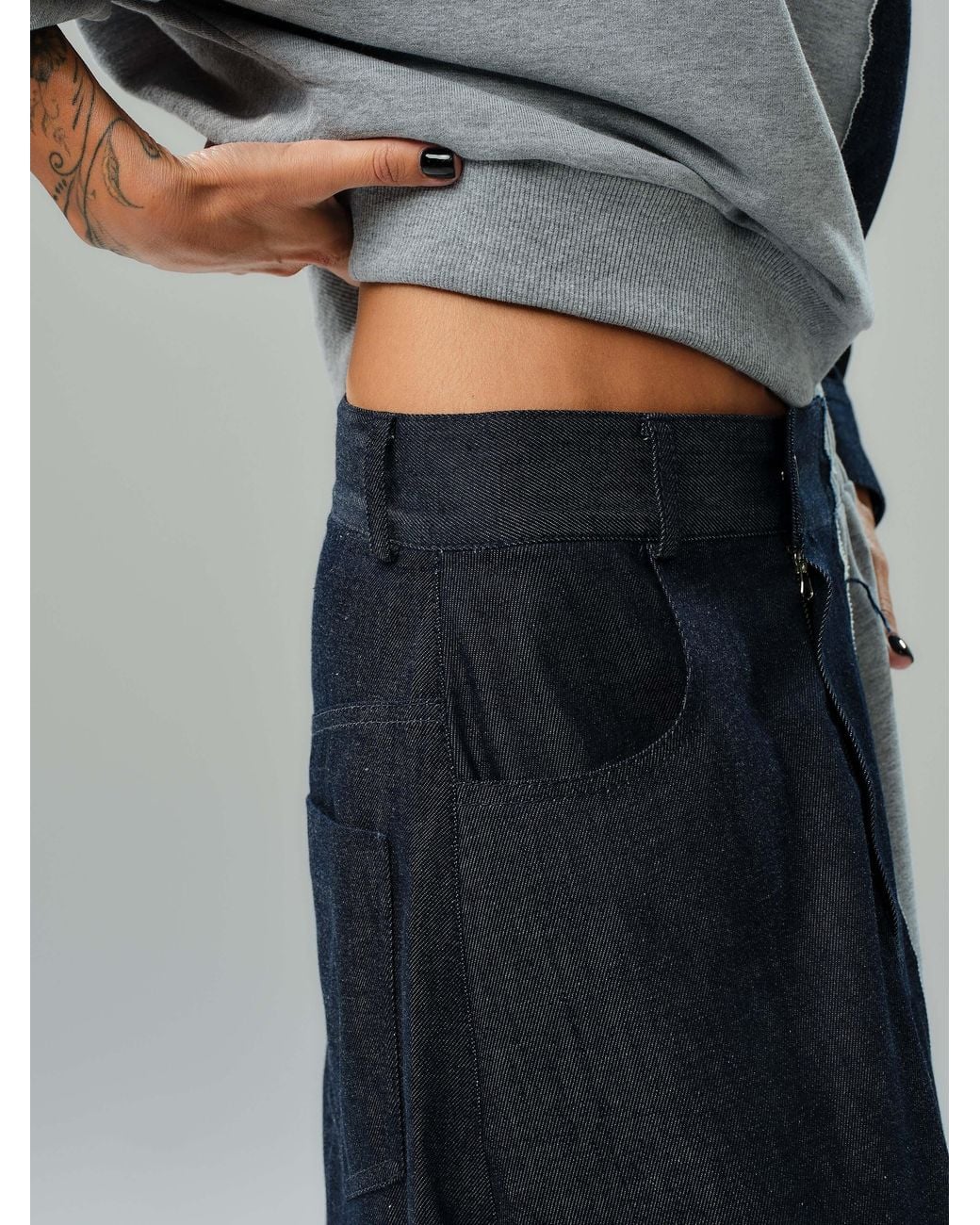 Clothes by Locker Room Blue Denim Co-Ord Set