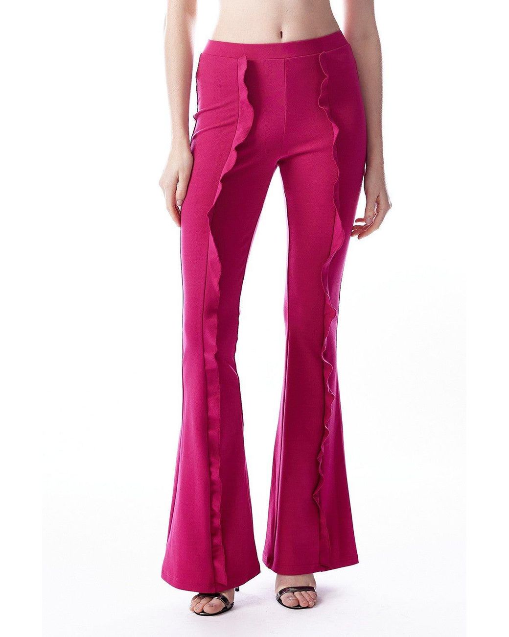 No'design Ruffled Flared Pants