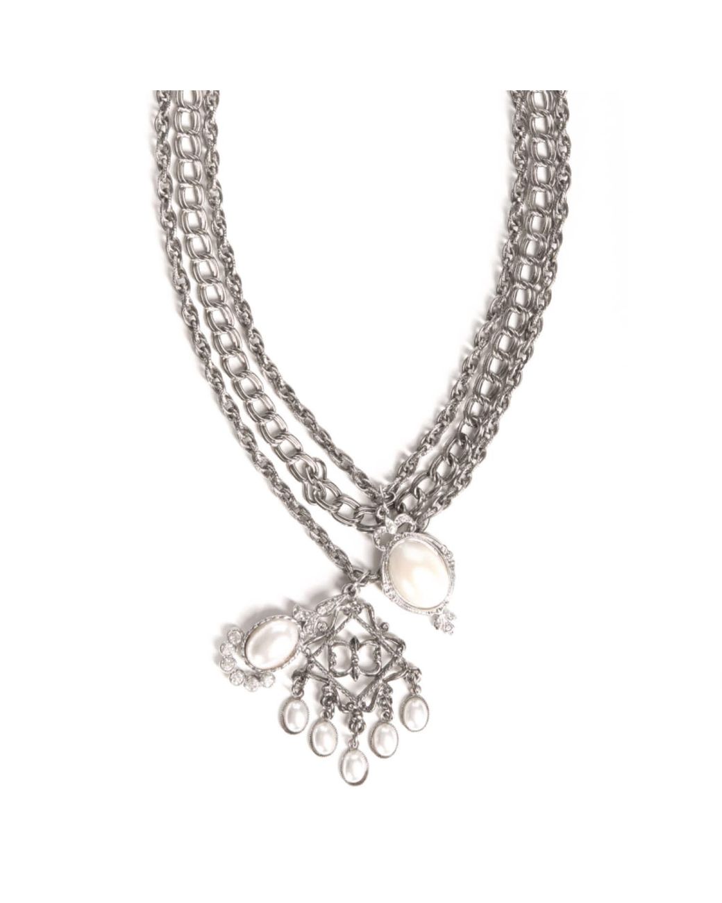 Caramel Vintage Jewellery Metallic Beatrice Multi Chain