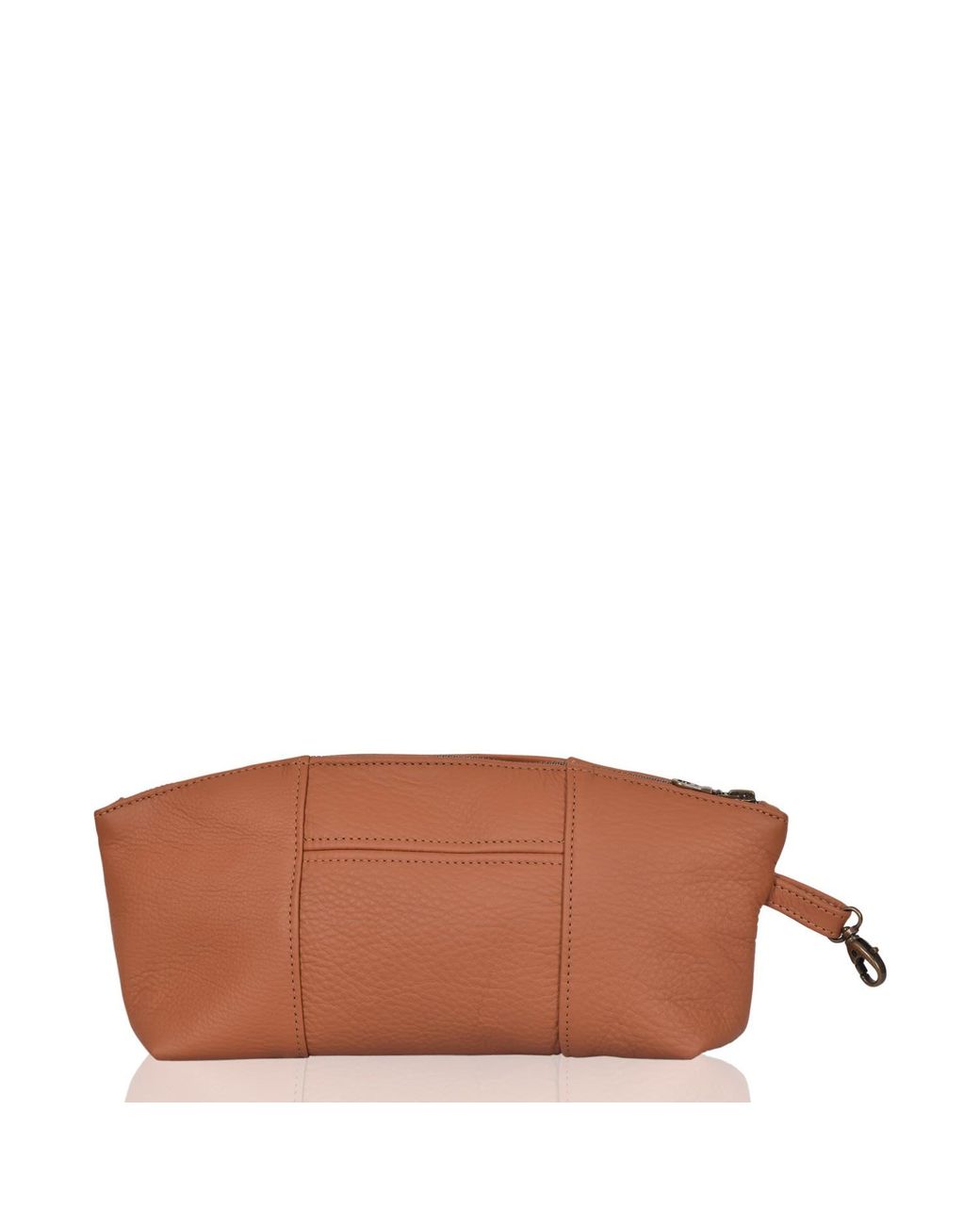 Owen Barry Brown Leather Essentials Bag Pugwash for men