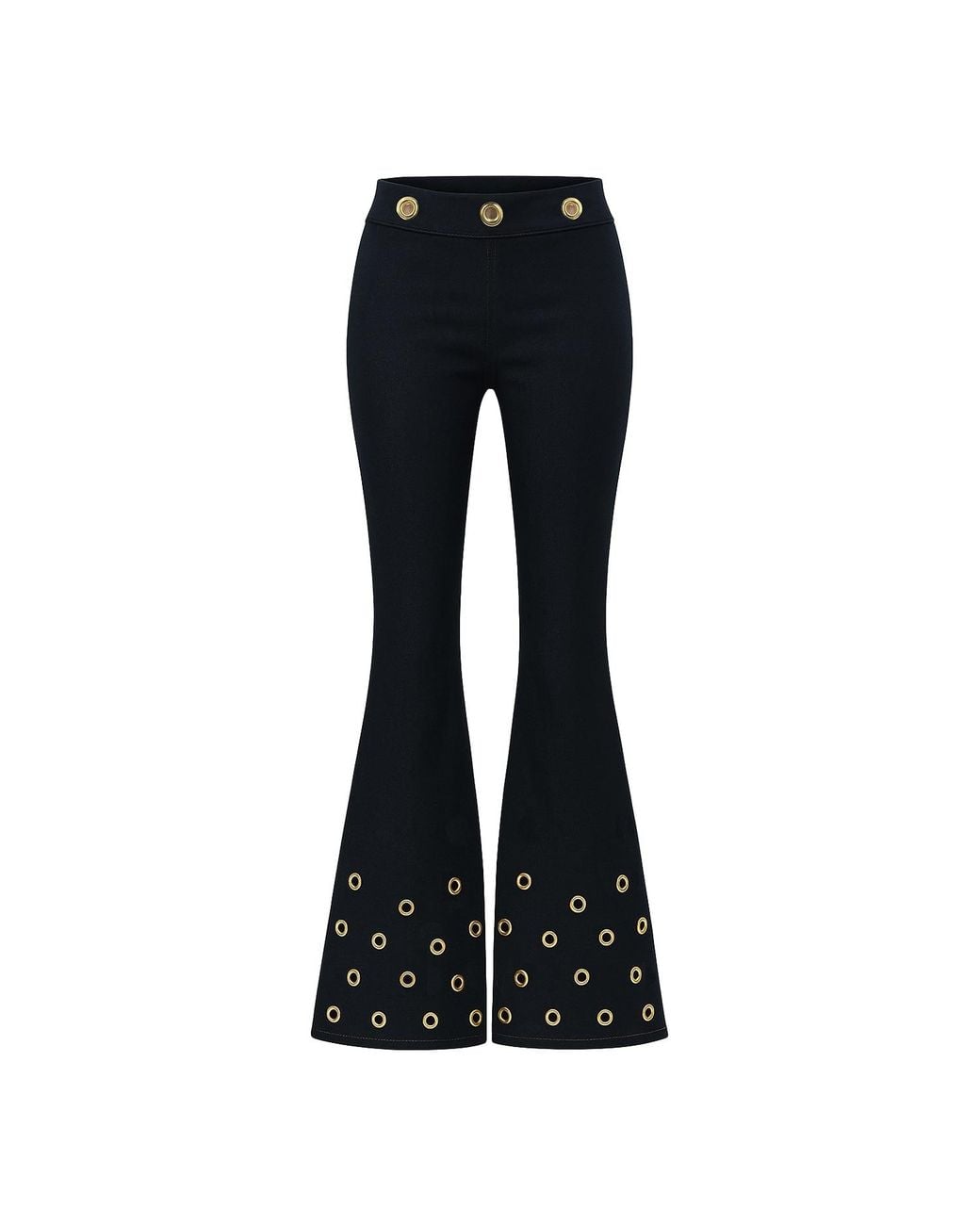 Maui X Lolita Blue Channing Stretch Bell-Bottom Pants