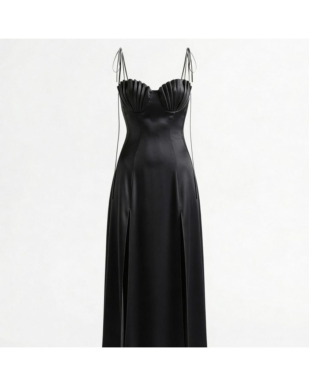 La Musa Black Mermaid Dress