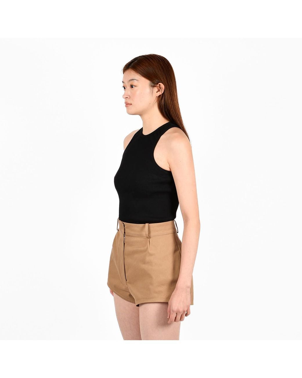 Ioana Ciolacu Black Coal Tank Top