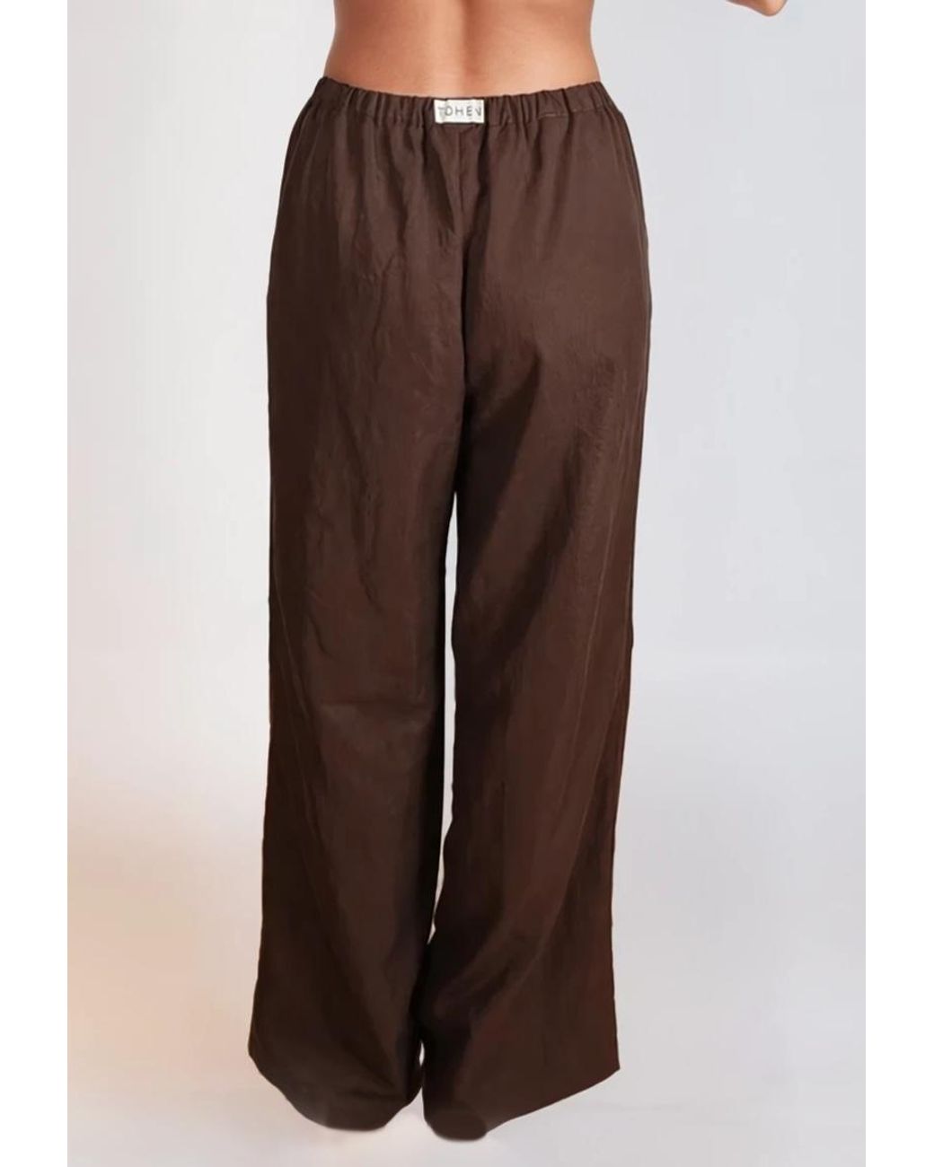 Tohen Brown Manon Pants