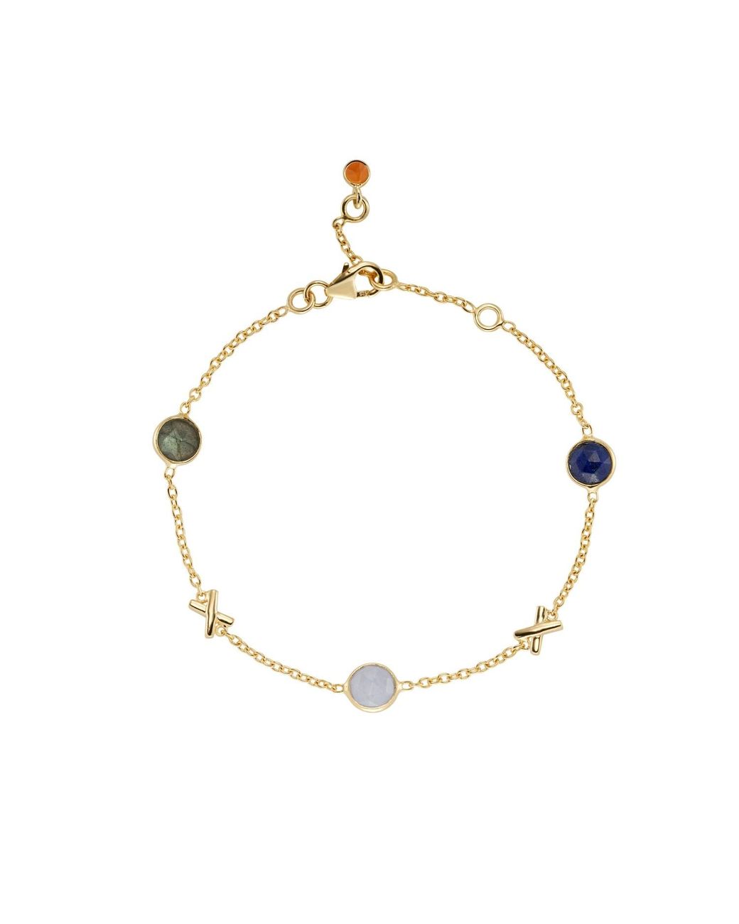 Auree Jewellery Metallic Miramar New Beginnings Gemstone Bracelet