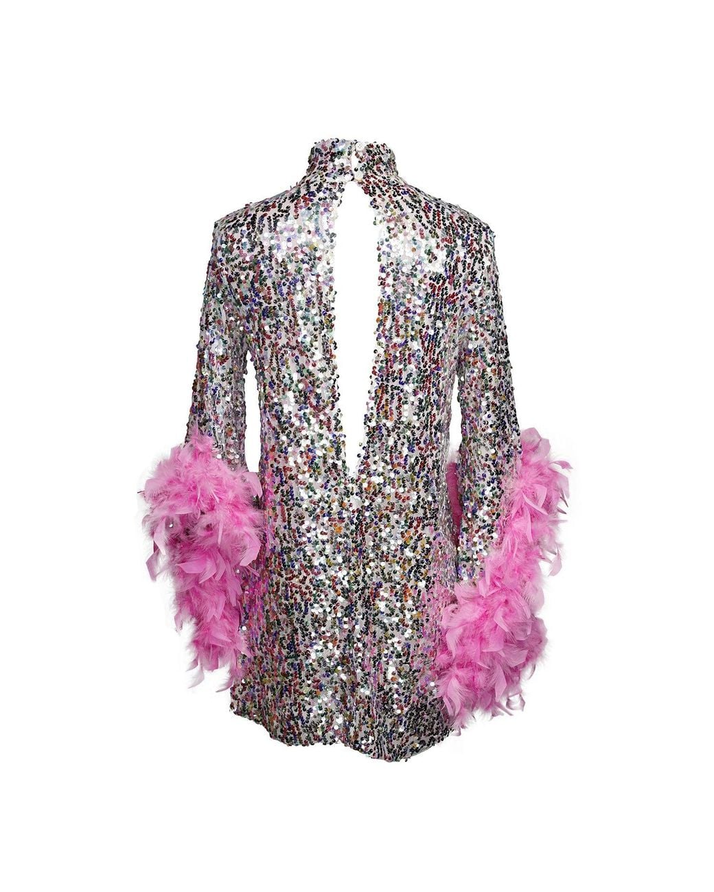 Jennafer Grace Purple Time Warp Unicorn Sequin Mod Mini