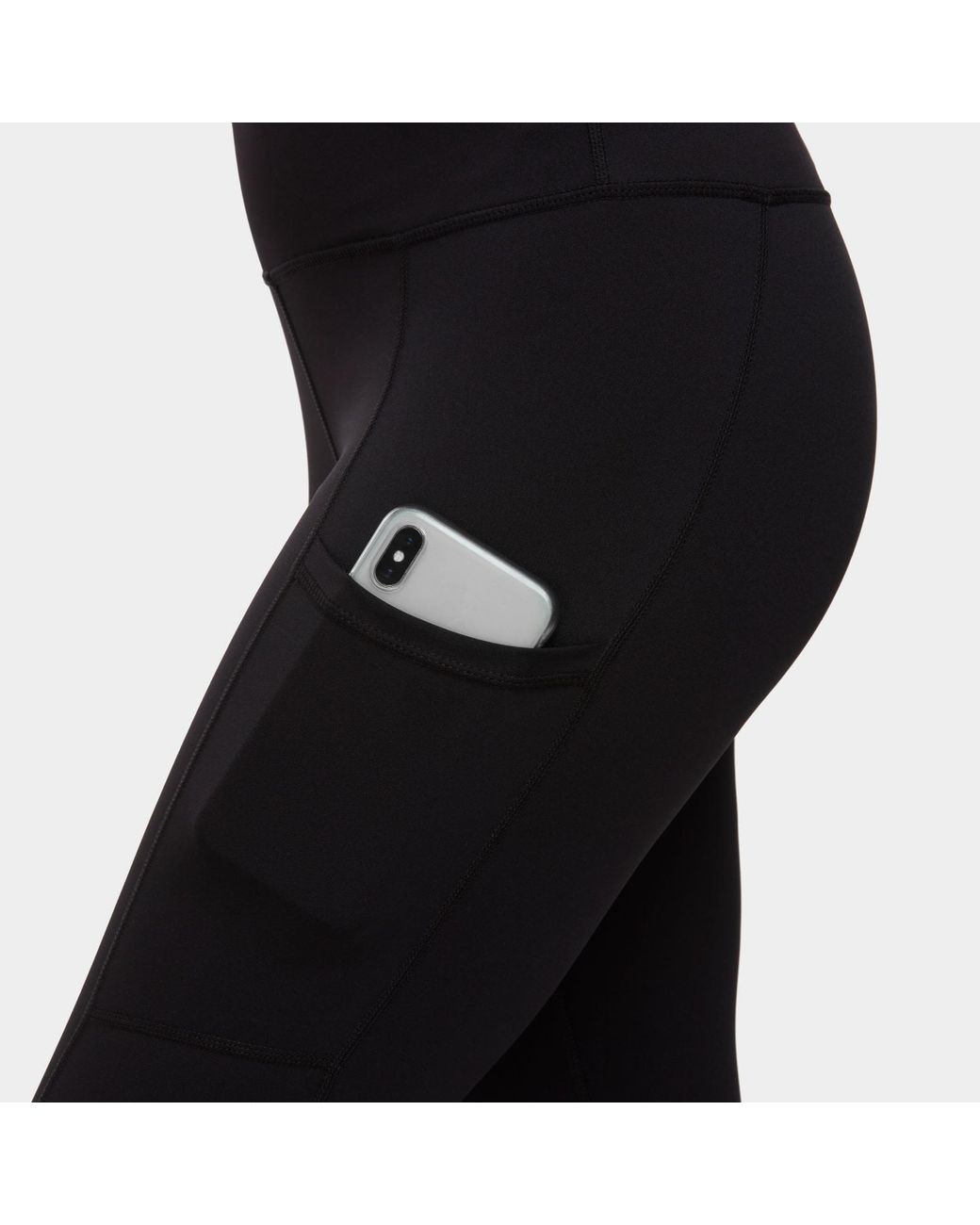 Perky Peach Blue Leggings