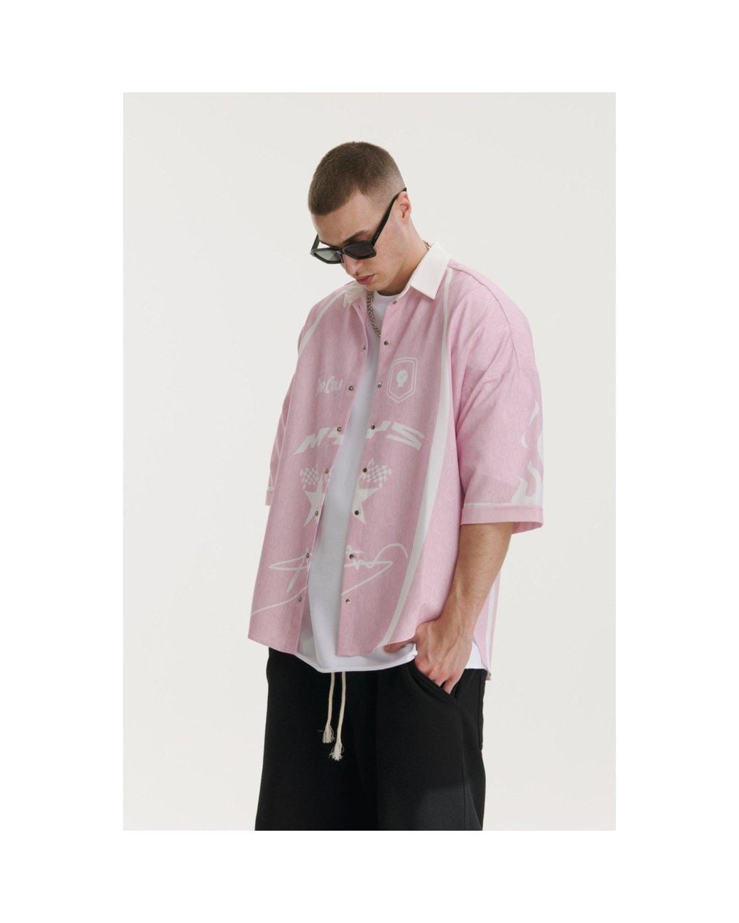 mysimplicated Pink Pop Cola Shirt for men