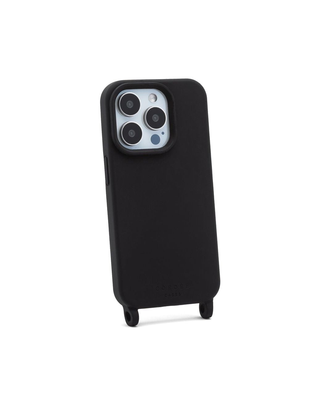 Cordée Cases Black Silicone Iphone Case