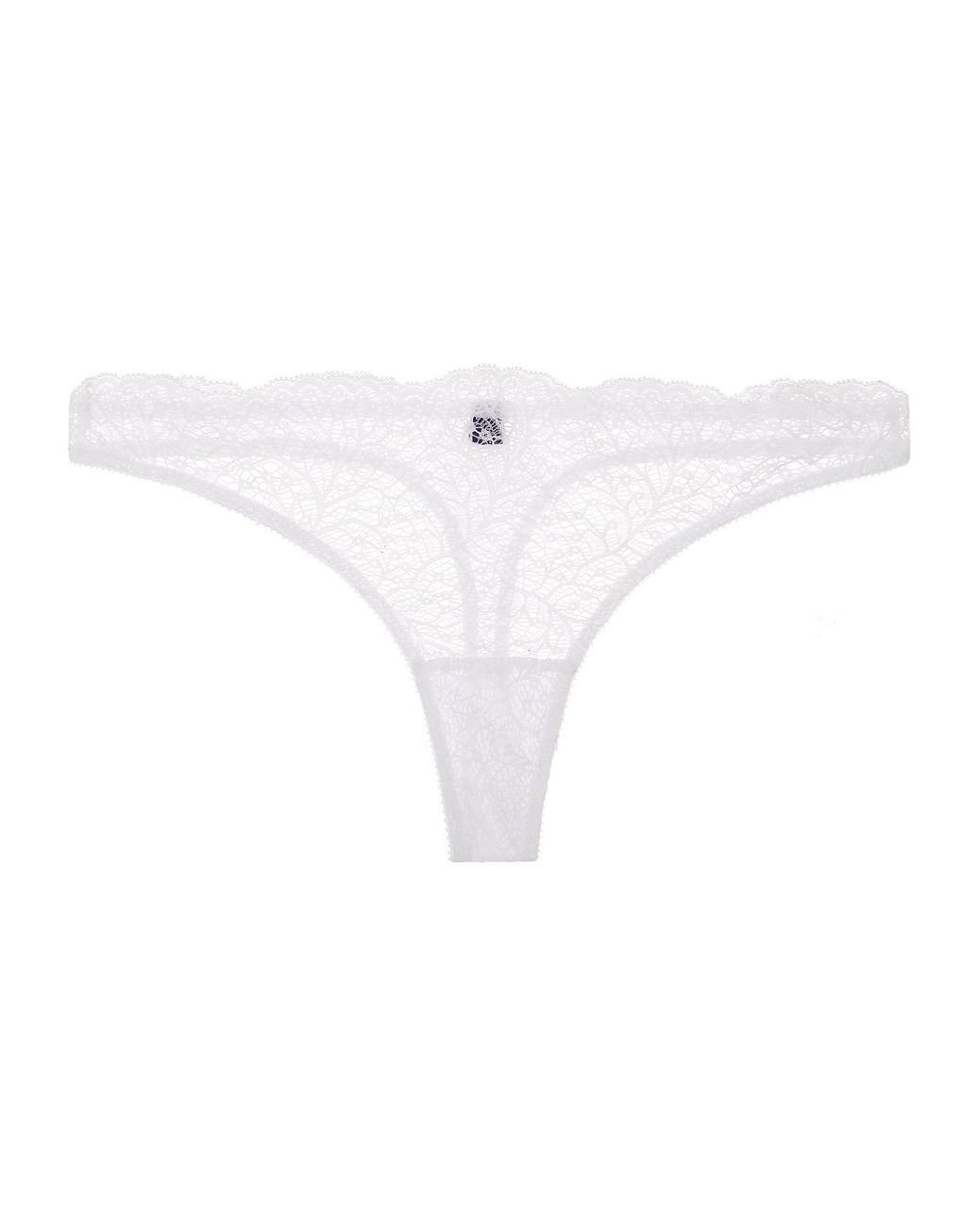 Journelle White Allegra Thong Blanc