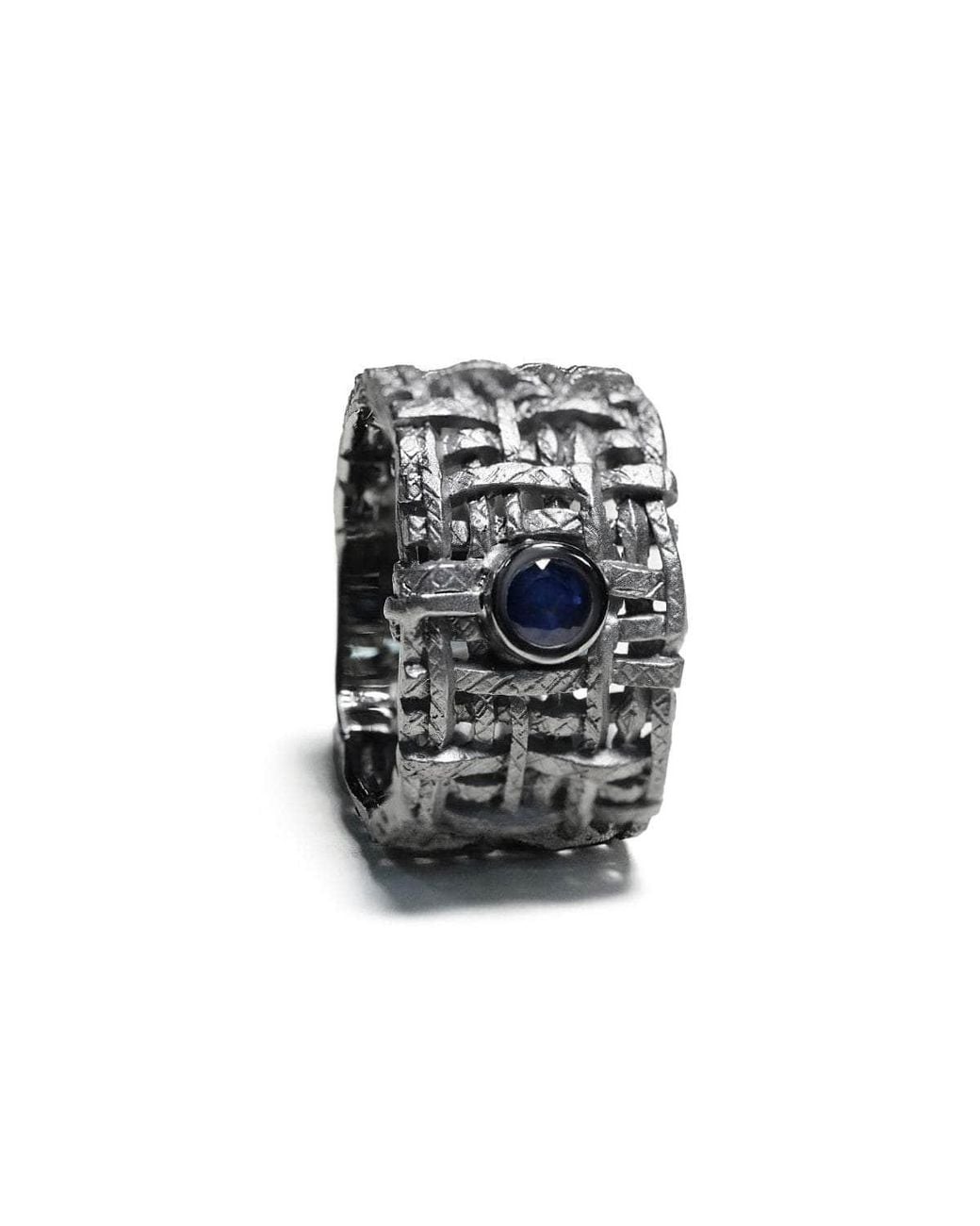 German Kabirski Black Kail Sapphire Ring