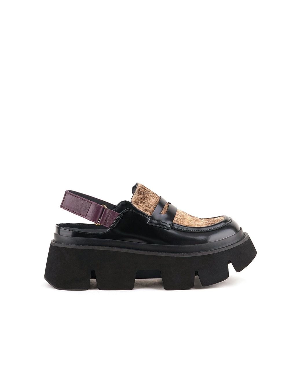 United Nude Black Stomper Loafer