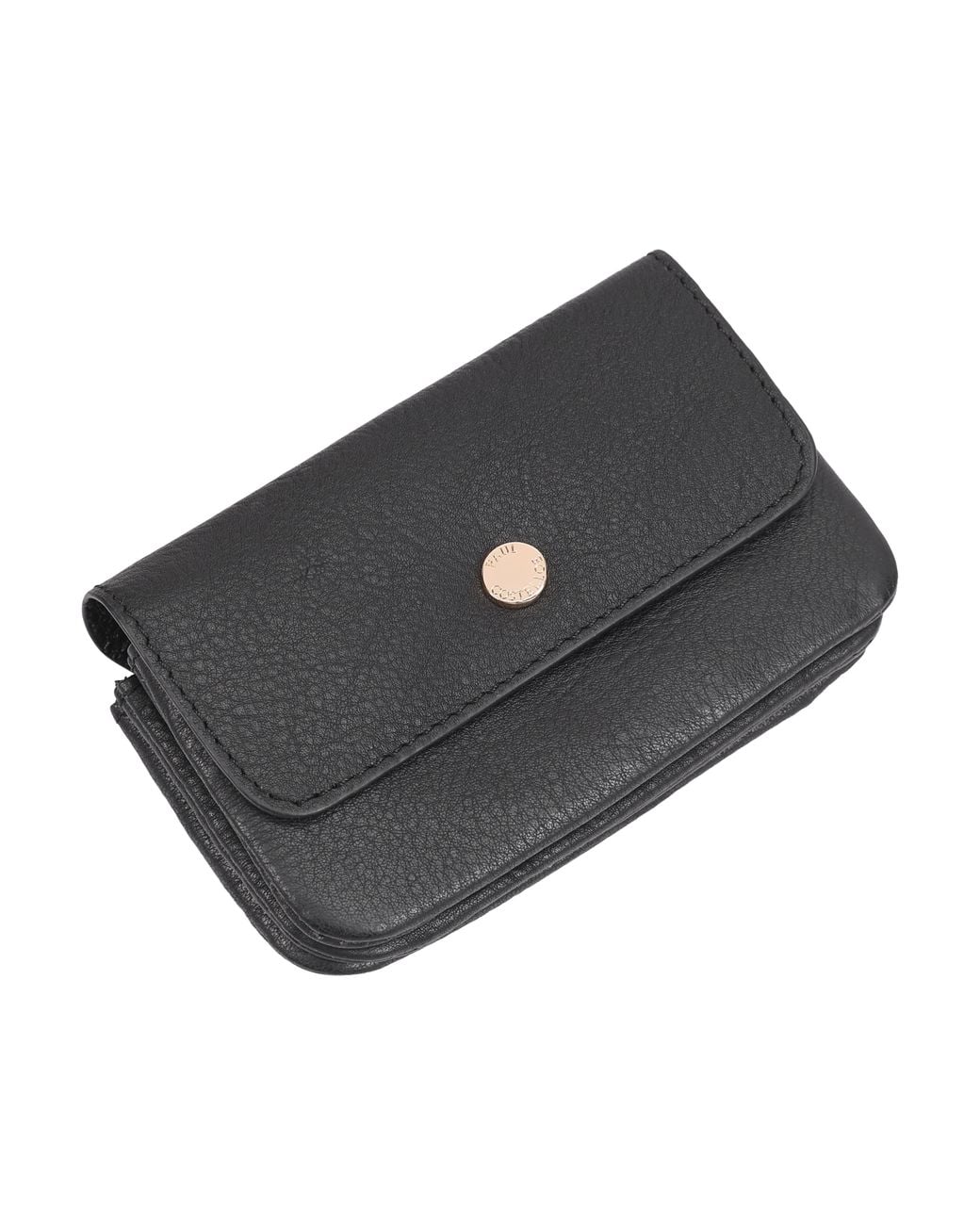 Paul Costelloe Black Isla Leather Purse