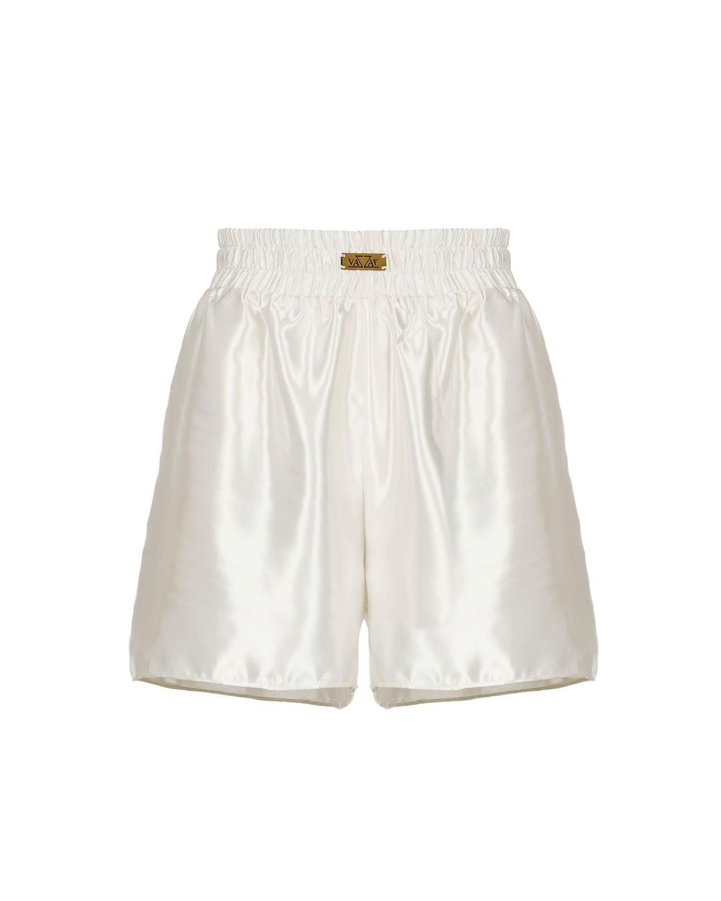 Vazaf White Full Moon Shorts