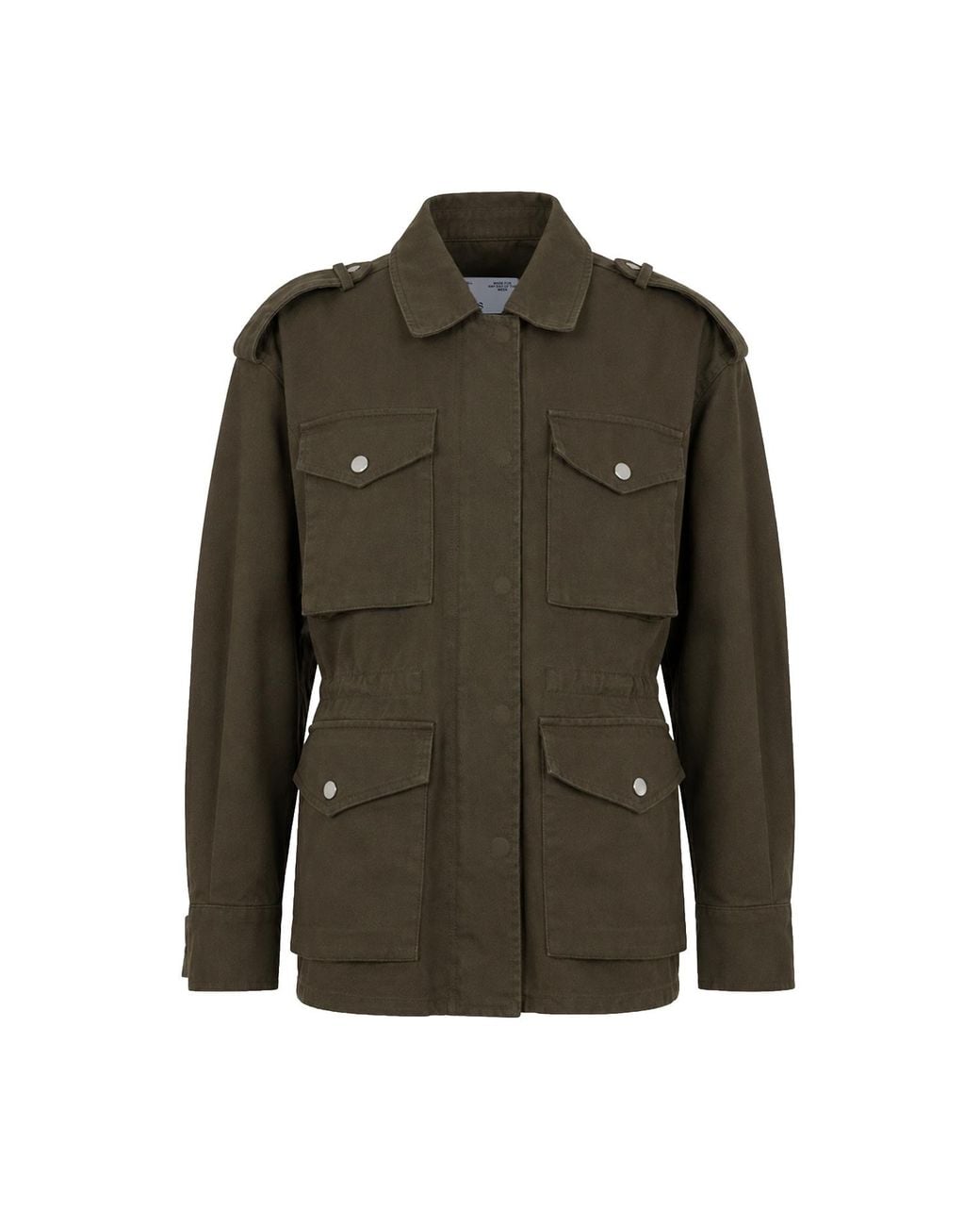 Ats the Label Green Leonna Utility Pocket Jacket