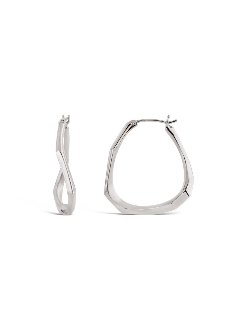 Dinny Hall Metallic Thalassa Medium Hoops