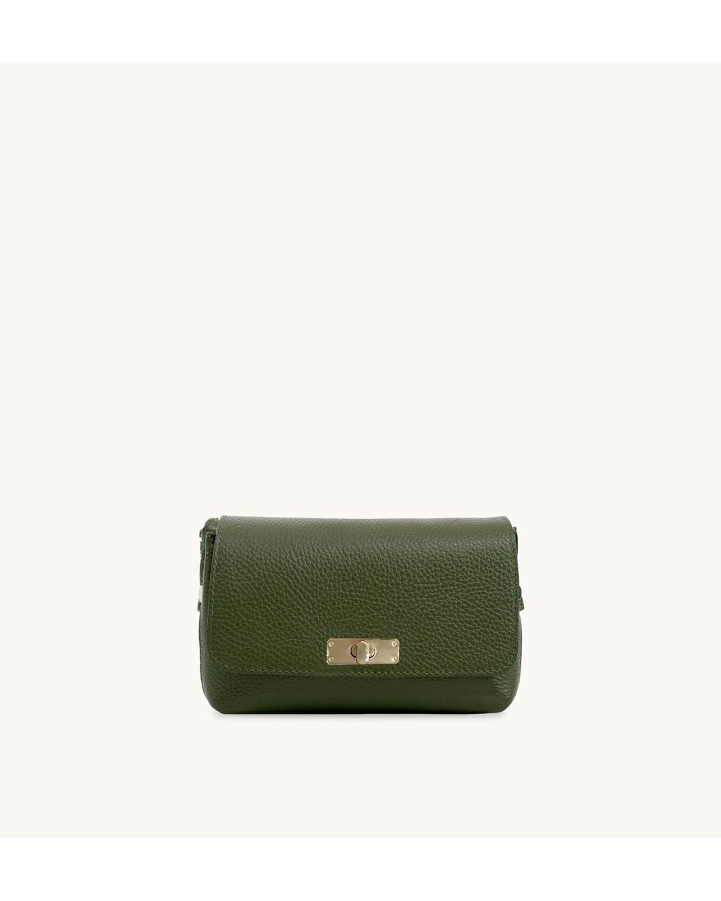 Apatchy London Green The Maisie Mini Leather Bag