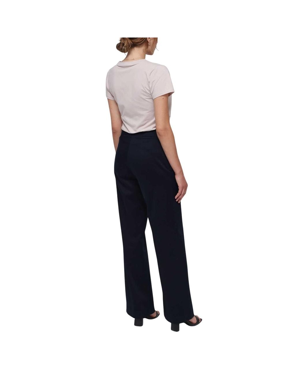 Humans & Land Blue Straight Pants
