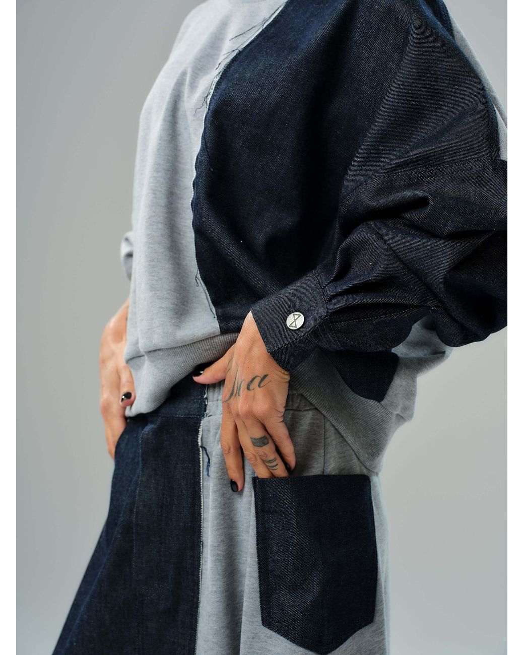 Clothes by Locker Room Blue Denim Co-Ord Set