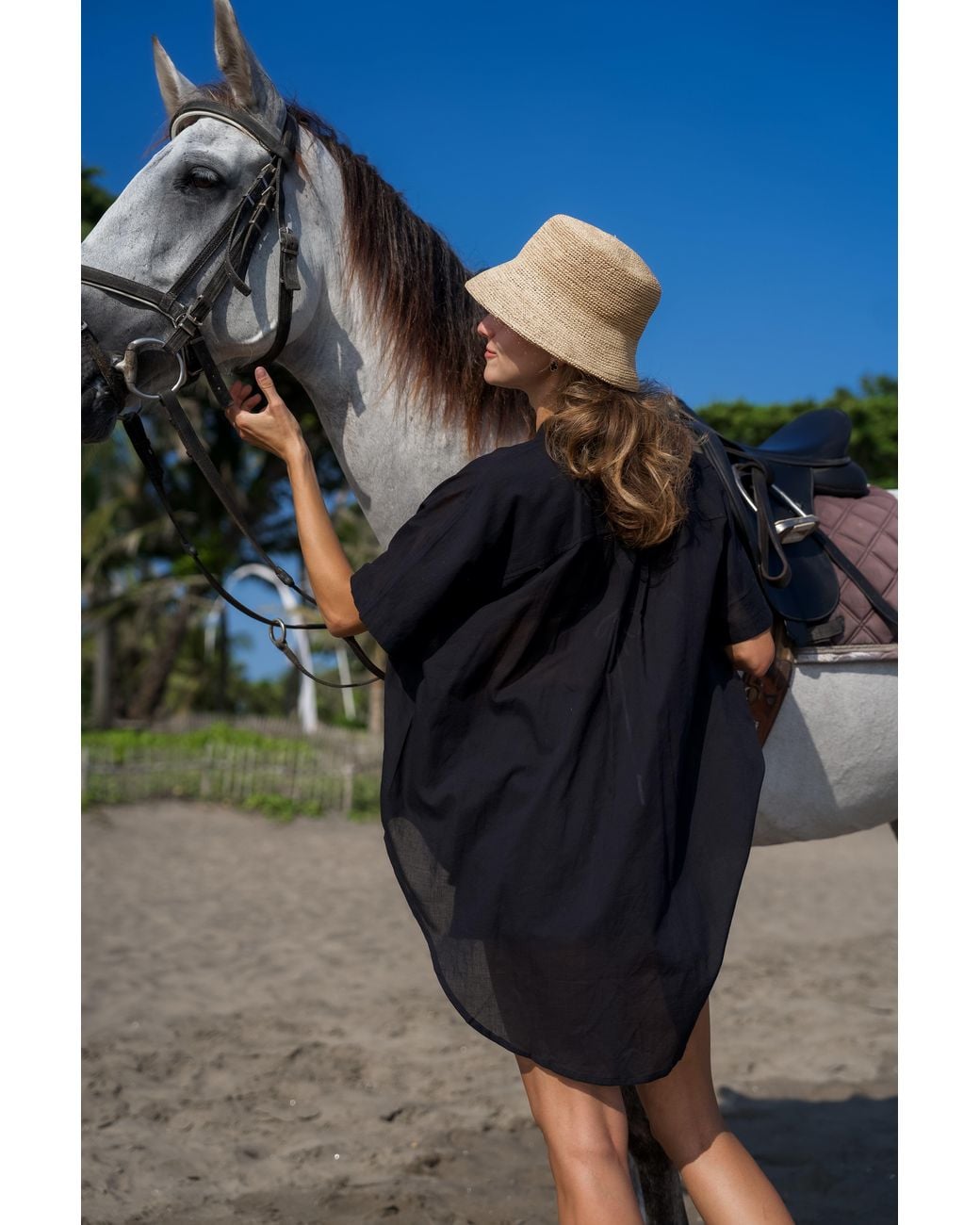 Palm Collective Black Paradiso Shirt