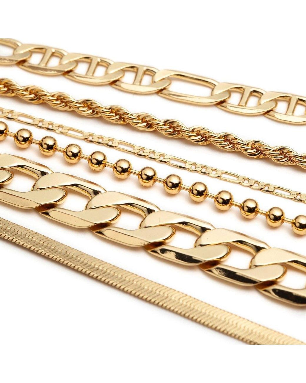 With Love Darling Metallic Inger Necklace