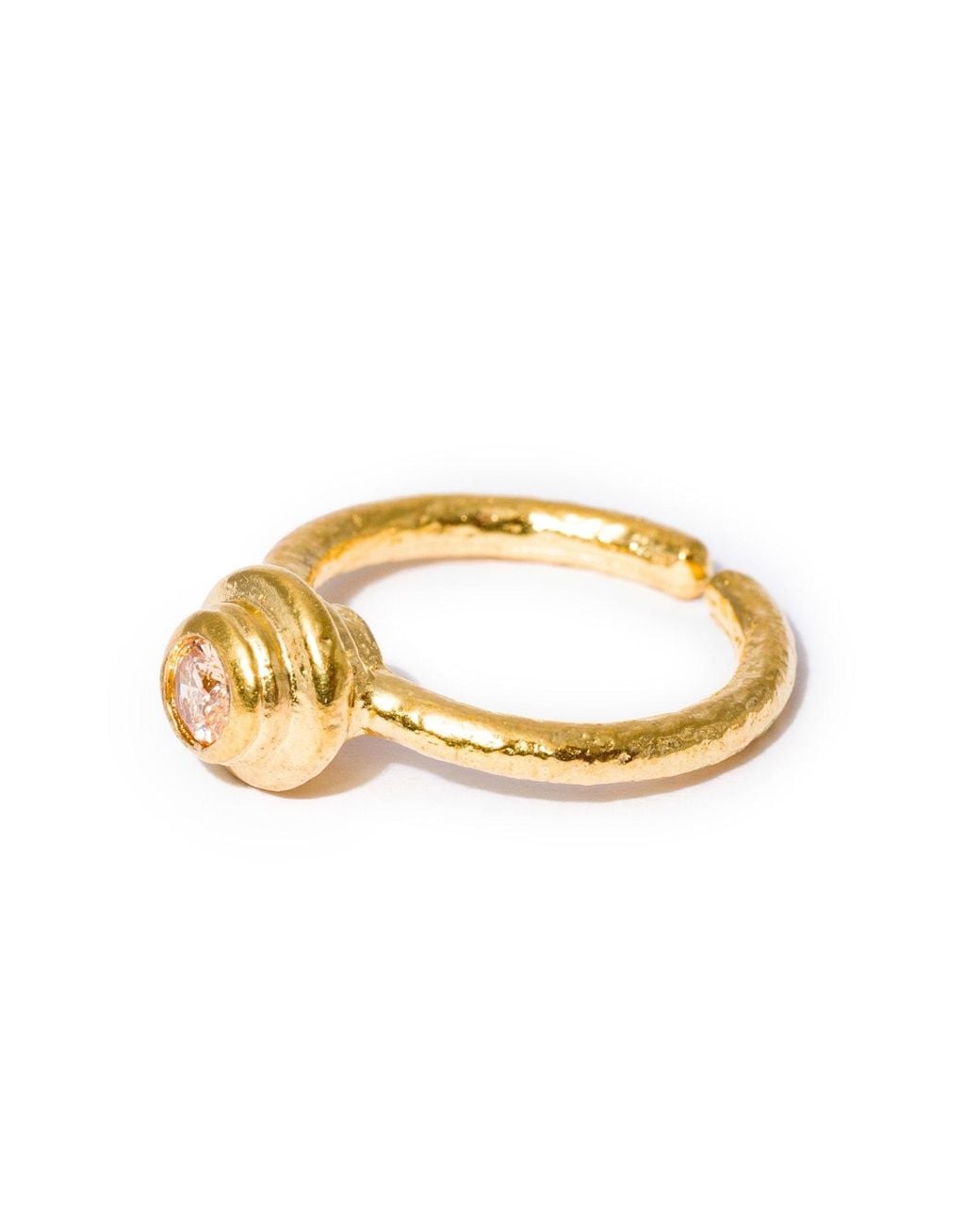 Kybele Studio Metallic Neutrals Champagne Gemstone Ring
