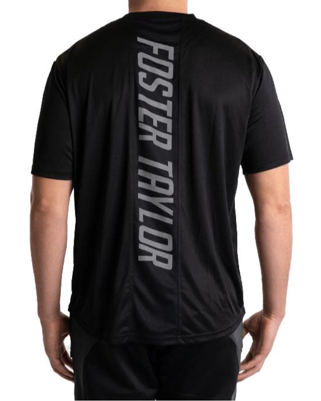 Foster Taylor Black Gym T-Shirt for men