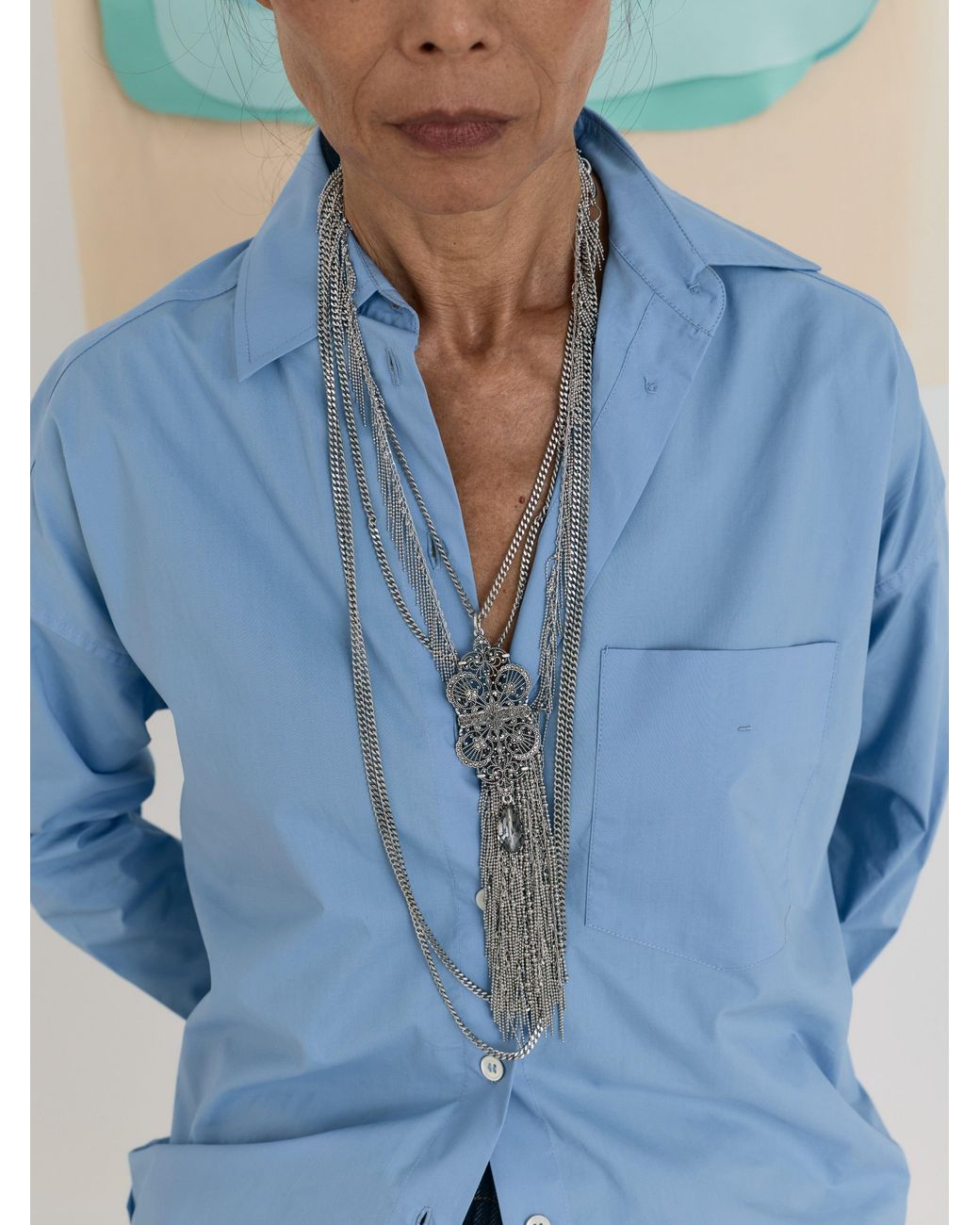 Sita Nevado White Abu Necklace