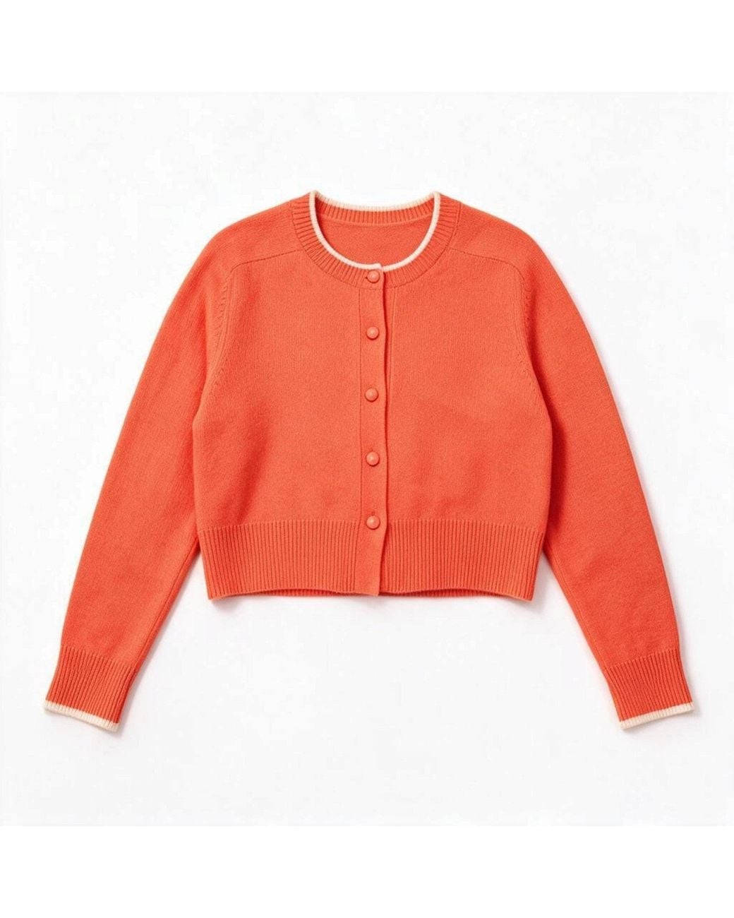 Brodie Cashmere Red Sahara Cardi