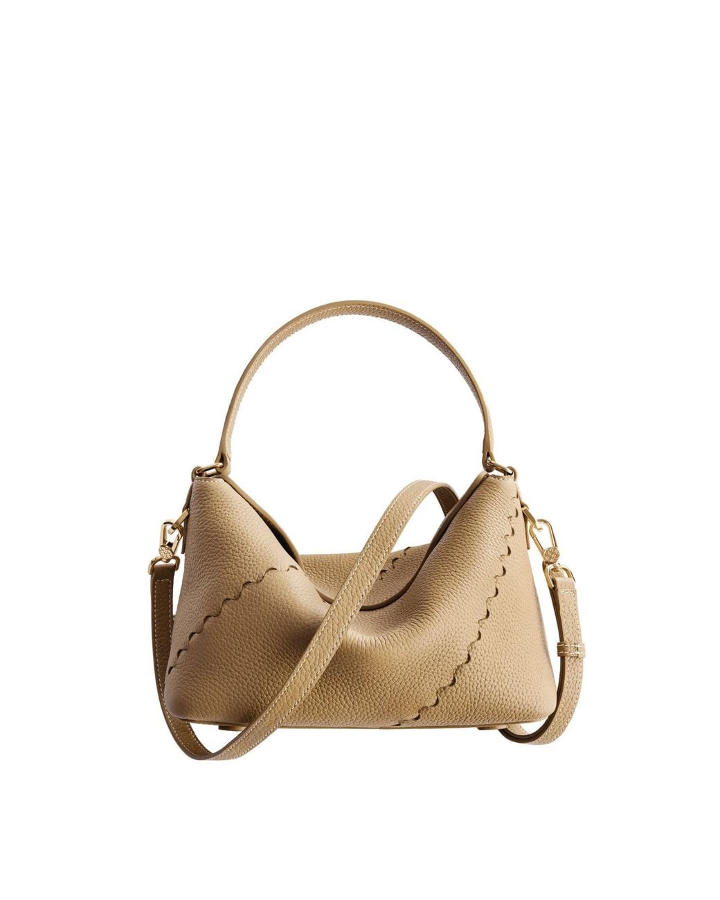 Orange Cube White Vina Shoulder Bag