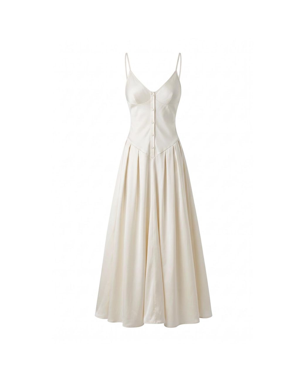 Belsize25 White Satin Bridal Dress