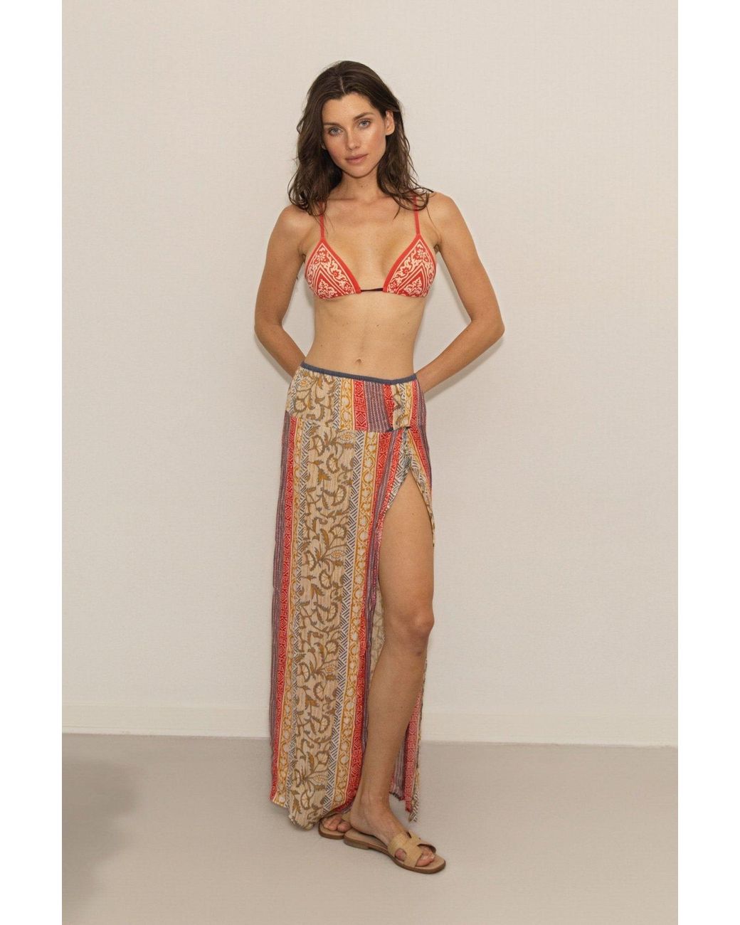 Muche Et Muchette Pink Avi Sarong
