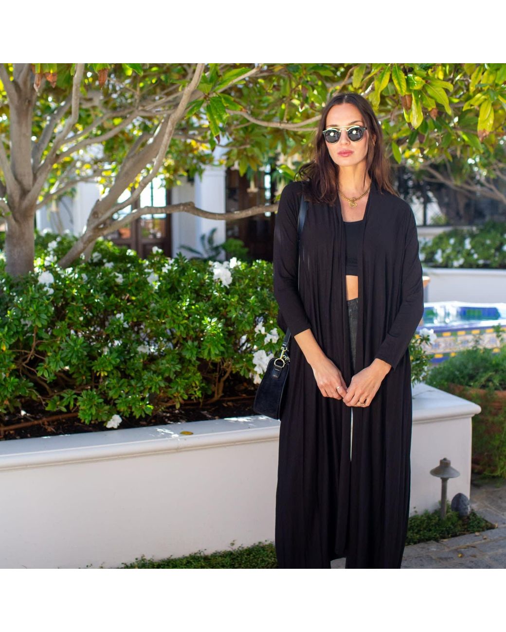 Jennafer Grace Black Yoga Wrap