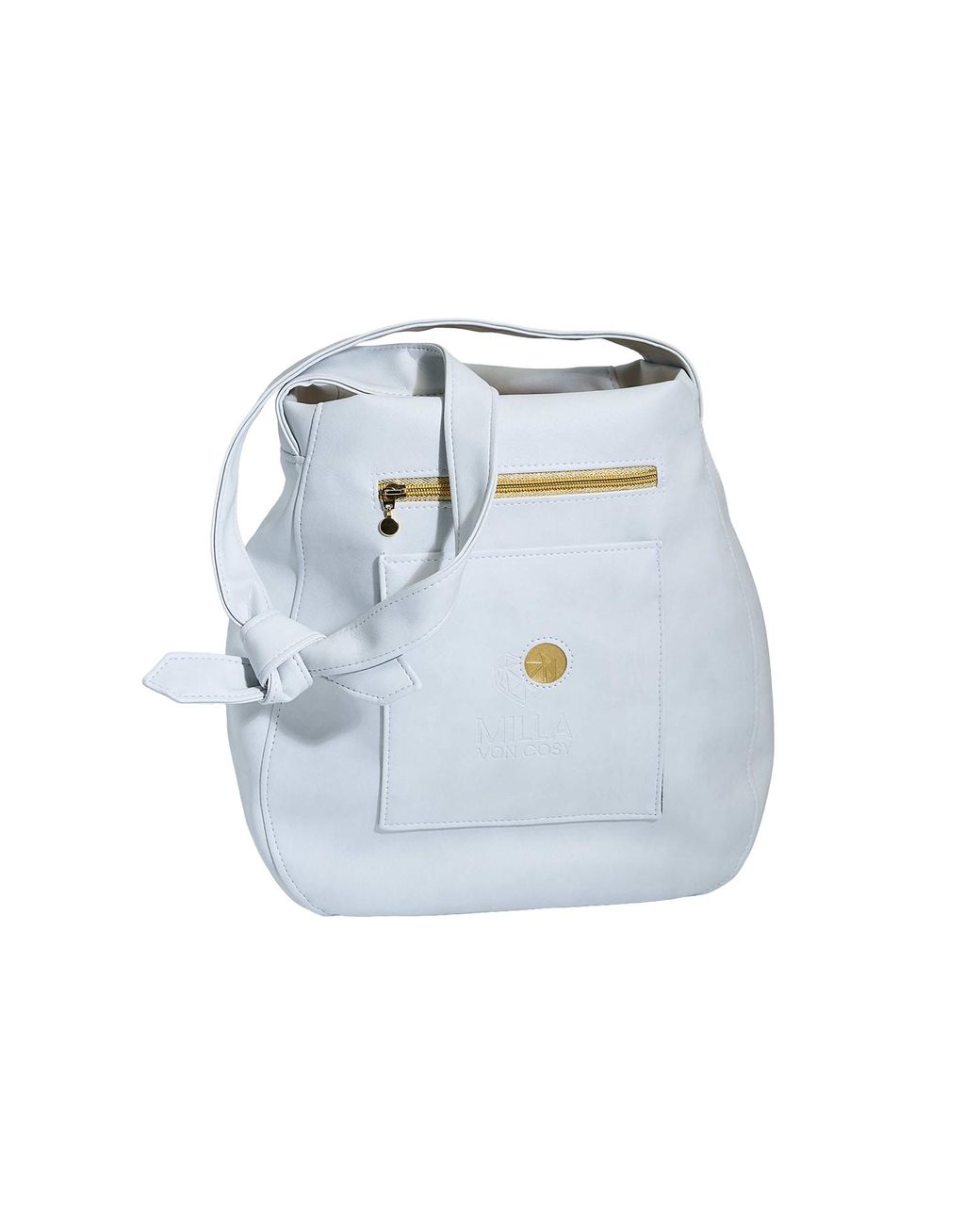 Milla Von Cosy Blue Tote Bag Soulmate Lightgrey