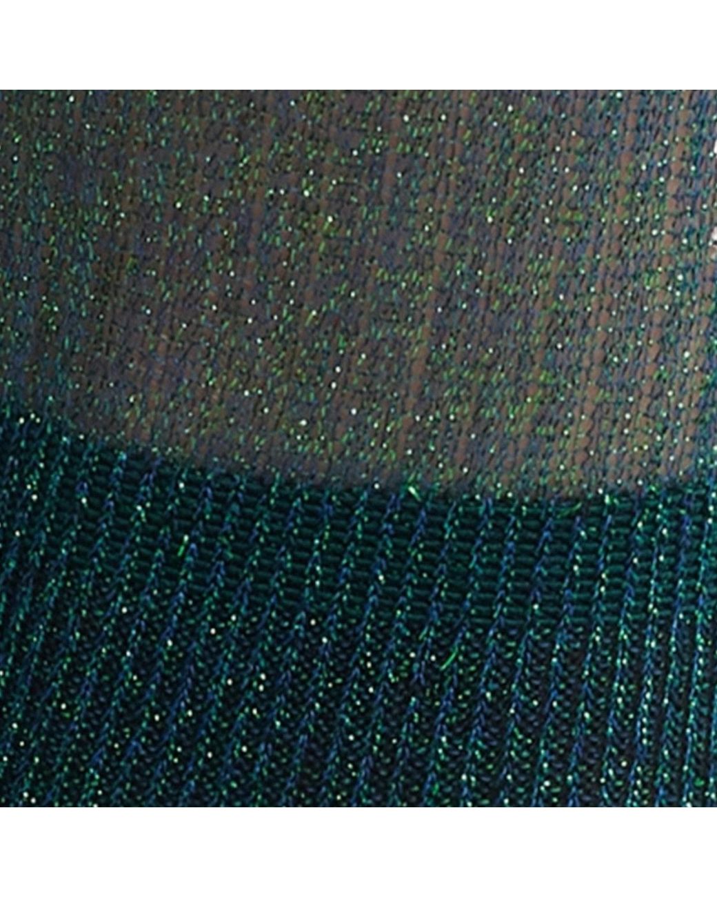 HIGH HEEL JUNGLE by KATHRYN EISMAN Green Glitter Dance Socks