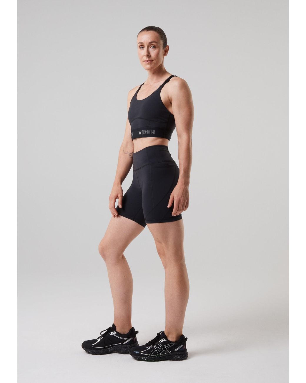 VIEREN Black Prowess Bra